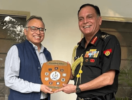 Army commander meets Rajasthan DGP, discusses border security and coordination