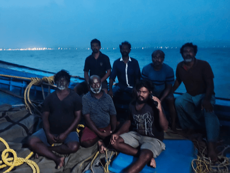 Seven missing Andhra fishermen return home after 25 days
