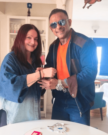 Pooja Bhatt’s brother Rahul Bhatt ties Rakhi to her, calls her his ‘protector’ on Raksha Bandhan