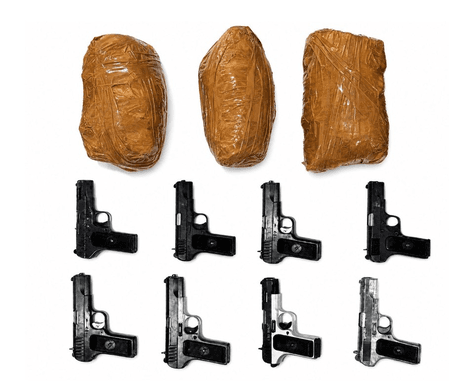 Smuggling modules busted in Punjab; six held with 2.9 kg heroin, eight pistols