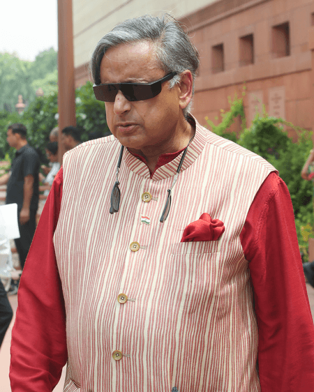 Congress backs Shashi Tharoor's 'resilient democracy' remark; BJP says 'stays among communists'