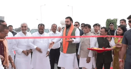 Bihar CM inaugurates Mithapur flyovers in Patna