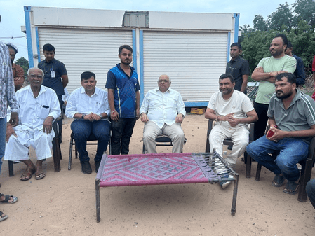 Gujarat CM makes unscheduled village stop, offers prayers at Bahucharaji Temple