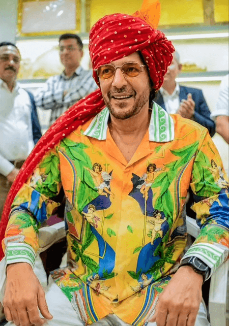 Chunky Panday channels his inner kid in a candy store as he returns to Vadodara