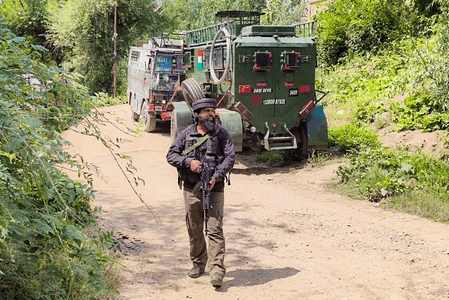 Security forces bust terror hideout in J&K’s Shopian; recover arms, ammunition