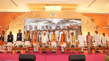 MP CM Yadav unveils plans for religious tourism, preserving heritage at BJP meet