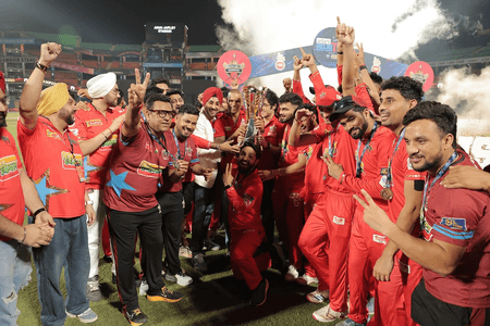 DPL: South Delhi Superstarz co-owner Shikhar Dhawan congratulates team on title triumph