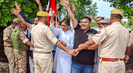Ruling NC announces peaceful ‘gherao’ of BJP office in Srinagar, Jammu tomorrow