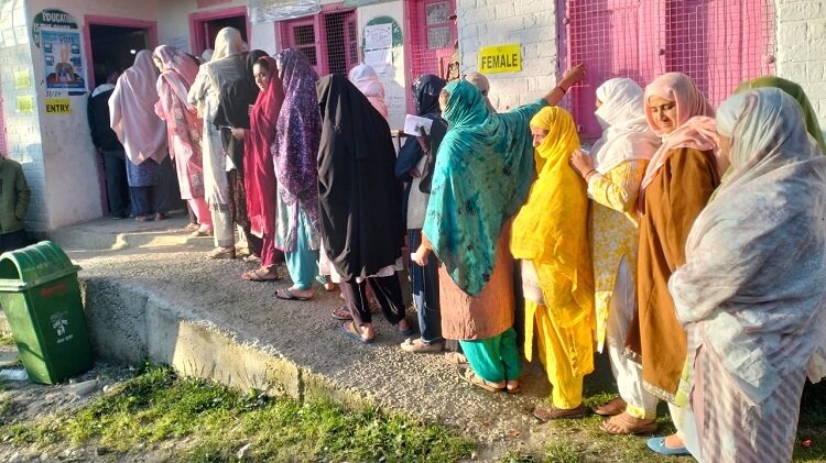 61 percent voter turnout in first phase in J-K; CEO says polling peaceful